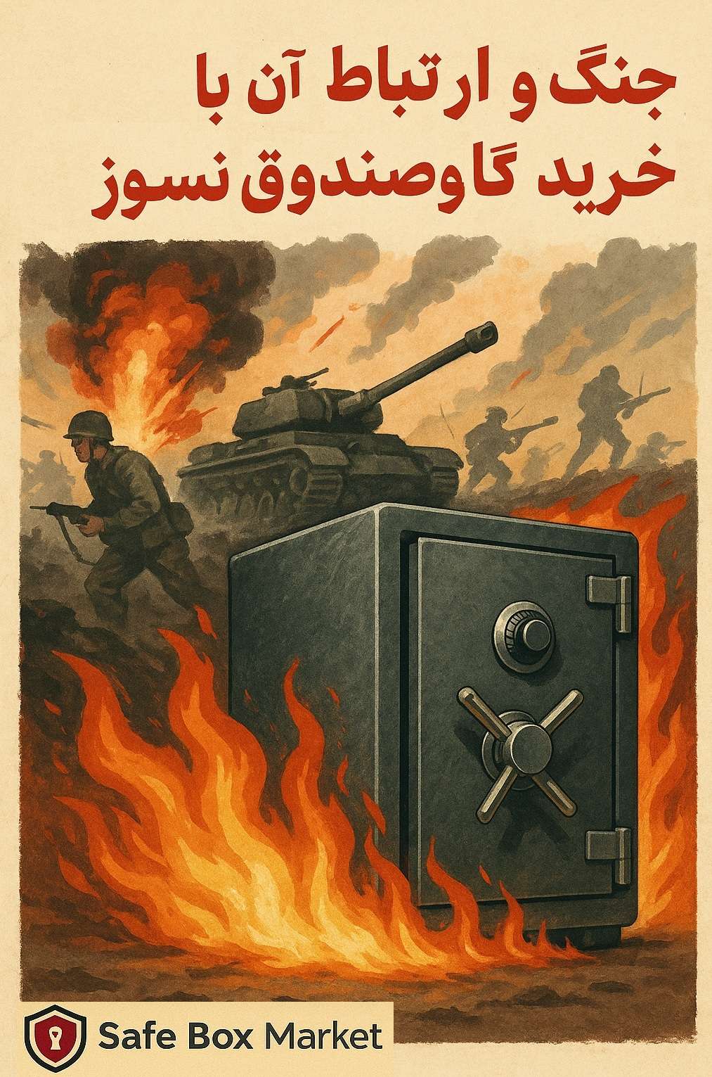 خرید طلا و نگهداری آن در گاوصندوقهای ایمن در زمان جنگ