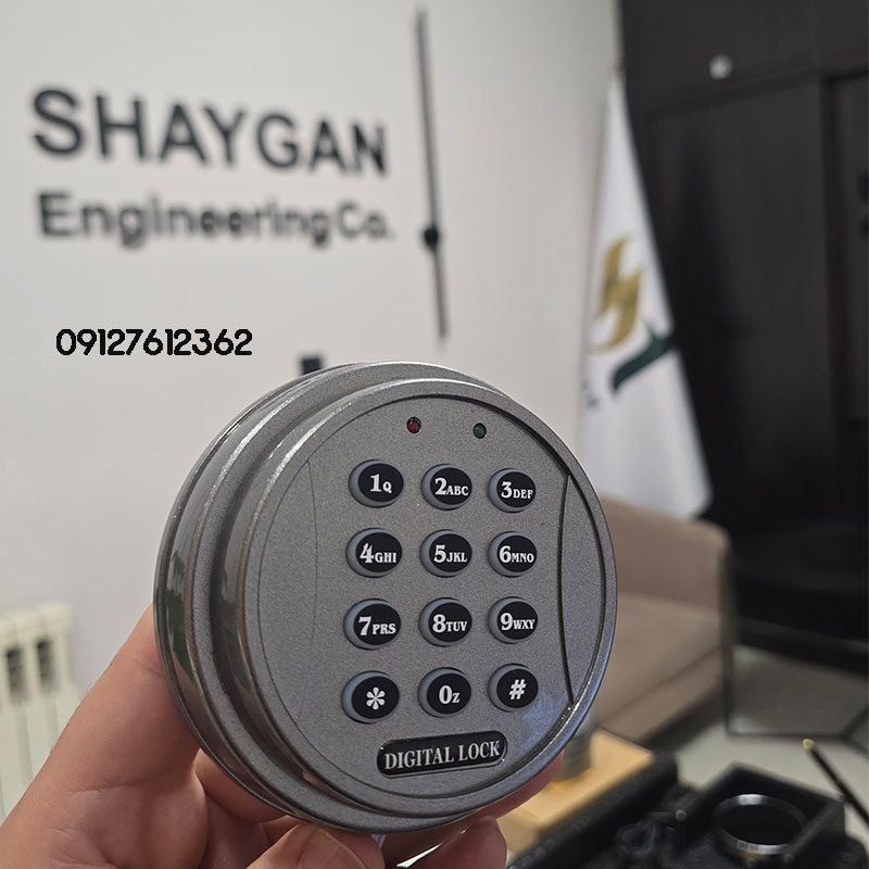 رمز دییجتال کلاسیک DL400 طوسی - تصویر 3