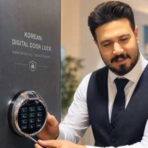 آموزش-قفل-اثر-انگشتی-کره-ای